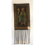 Cepelia - Hand-woven woolen sumak - “The Queen’s Knight” - 1980s