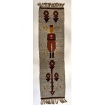 Wool table runner / rug made by the Folk Handicrafts Cooperative for Cepelia