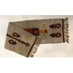 Wool table runner / rug made by the Folk Handicrafts Cooperative for Cepelia