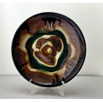 Łysa Góra Stoneware - Decorative Wall Plate - 1960s