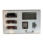 Modello ferroviario / Set Batterie-Bahn Güterzug con R.80 PIKO (5/0503)