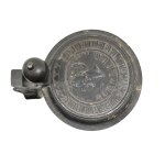 Glass beer mug with a pewter lid, Tucher, Nuremberg