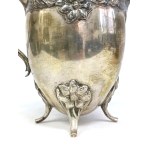 Silver-plated Art Nouveau set, ca. 1890.