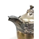 Silver-plated Art Nouveau set, ca. 1890.