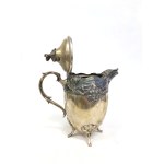 Silver-plated Art Nouveau set, ca. 1890.
