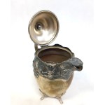 Silver-plated Art Nouveau set, ca. 1890.
