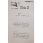 Press Materials: Carol Reed, *The Running Man*