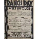 A set of sheet music from the film *Casabianca*, 1928