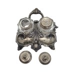 Vintage Silver-Plated Spice Set