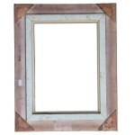Gilded frame with a canvas mat, larger version
