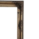 Gilded frame with a canvas mat, larger version