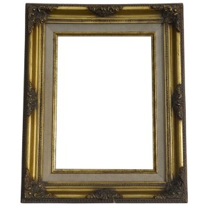 Gilded frame with a canvas mat, Version II