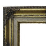 Gilded frame with a canvas mat, Version II