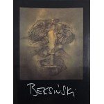 Brochure / invitation to the Beksiński exhibition, Galerie Dmochowski, Paris, 1991