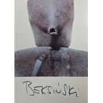 Flyer from the exhibition *Beksinski: Peintures et dessins récents*, Galerie Dmochowski, Paris, 1994