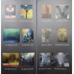 Flyer for the exhibition “Beksiński: The Collection of Anna and Piotr Dmochowski” at the Museum of the Archdiocese of Warsaw