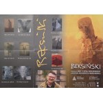 Flyer for the exhibition “Beksiński: The Collection of Anna and Piotr Dmochowski” at the Museum of the Archdiocese of Warsaw