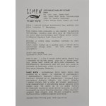 Flyer for the play *Limen—The Empty Space, or Dreams of the Ocean* / Zdzisław Beksiński
