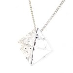 "The Last Painting" Necklace by Zdzisław Beksiński (white palladium) / Zdzisław Beksiński
