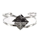 "The Last Painting by Zdzisław Beksiński" Bracelet (black ruthenium) / Zdzisław Beksiński