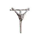 A pendant featuring a cross inspired by a painting by Zdzisław Beksiński / Zdzisław Beksiński