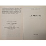 Cover of the book "Le Monstre" by Ismail Kadare, published by Fayard