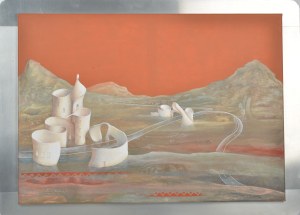 Barbara GERODIMOU (ur. 1959), Przystanek, z cyklu: ,,Tam gdzie mieszkają moje sny