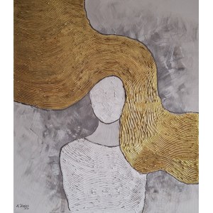 Anna STĘPIEŃ (ur. 1982), Rzeka złotych myśli, 2026