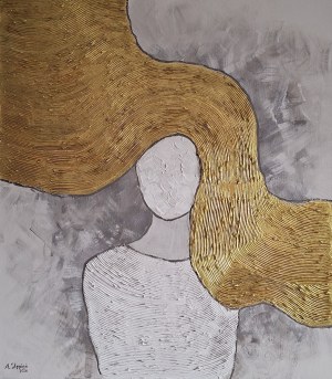 Anna STĘPIEŃ (ur. 1982), Rzeka złotych myśli, 2026