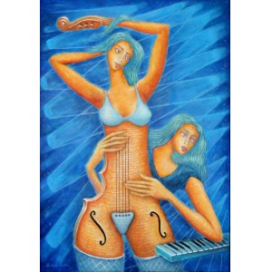 Bohdan Wincenty ŁOBODA (ur. 1952), Viola da gamba, 2026