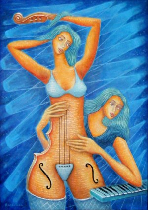 Bohdan Wincenty ŁOBODA (ur. 1952), Viola da gamba, 2026