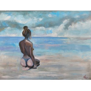 Anna KOŁAKOWSKA (ur. 1982), Listening to the tide, 2026