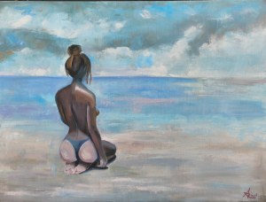 Anna KOŁAKOWSKA (ur. 1982), Listening to the tide, 2026