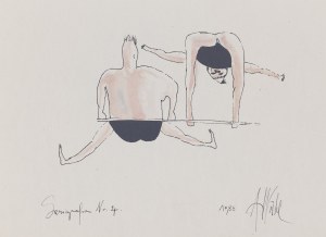 Alicja Wahl (1932 Warszawa - 2020 Warszawa), Bez tytułu, 1988