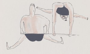 Alicja Wahl (1932 Warszawa - 2020 Warszawa), Bez tytułu, 1988