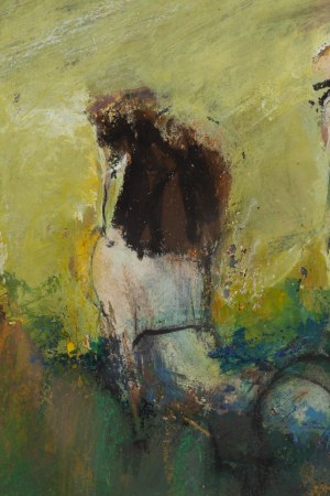 Alicja Wahl (1932 Warszawa - 2020 Warszawa), Para na łące, 1993