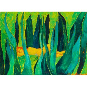 Beata Murawska (b. 1963, Warsaw), Woman in Green