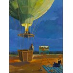 Artur Kolba (b. 1967), Night Flight, 2014