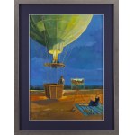 Artur Kolba (b. 1967), Night Flight, 2014