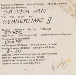Jan Sawka (1946, Zabrze – 2012, New York), SUMMERTIME II, 1972