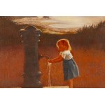 Ryszard Patzer (b. 1941), Girl by the Well