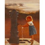 Ryszard Patzer (b. 1941), Girl by the Well