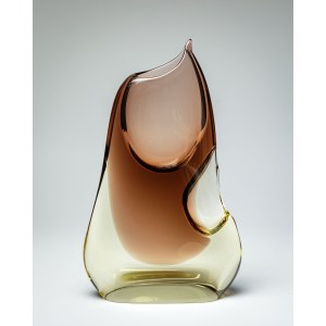 Plamen Vase, designed by J. Cvrcek, Zelezny Bród, Czechoslovakia.