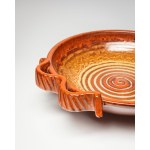 Ceramic bowl with beautiful glazing. West Germany, 1970s.