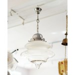 Lustre en verre, Italie.