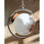 Ceiling lamps with Murano Mazzega shades. Italy.