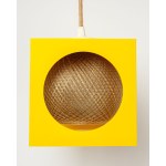 Lampa wisząca w stylu Space Age projektu Richarda Essiga z lat 70, Niemcy.