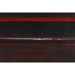 Teresa Panasiuk (1938, Warsaw – 2021), "Black Landscape," 1976