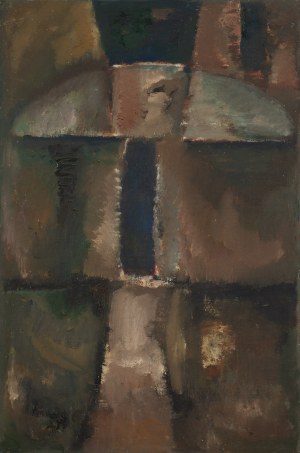 Aleksandra Jachtoma (1932 Barchaczów - 2026 ), Bez tytułu, 1965