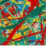 Edward Dwurnik (1943, Radzymin – 2018, Warsaw), “Painting No. 202” from the “XXV” series, 2004